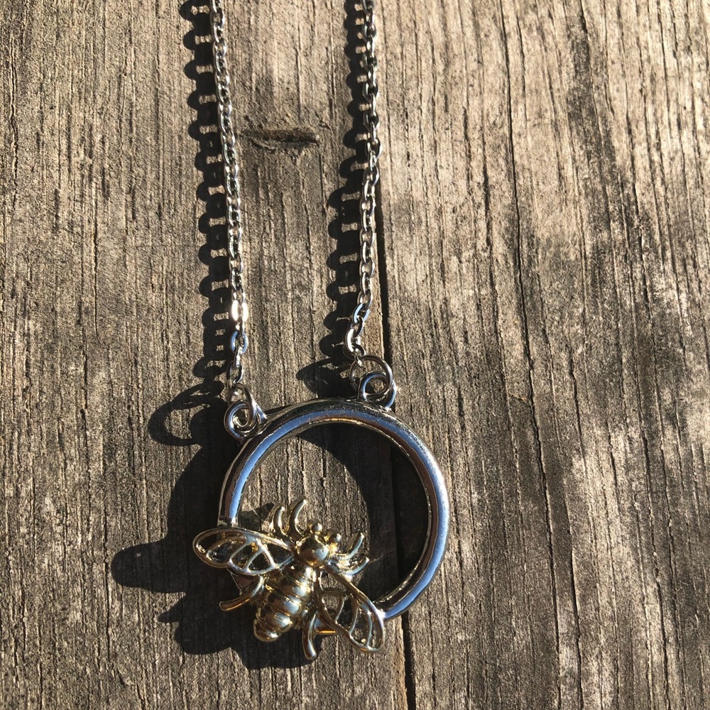 ***SOLD***Bee necklace